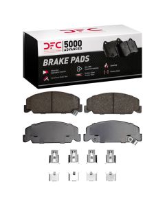DFC 84-85 Honda Accord Coupe Front 5000 Advanced Ceramic Brake Pads and Hardware Kit - 1551-0273-01