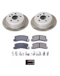 Power Stop 1999 Toyota Solara Rear Semi-Coated Rotor Kit - SC2565