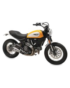 Mustang 15-21 Ducati Scrambler 800 Tripper Fastback 1PC Seat - Black - 75027