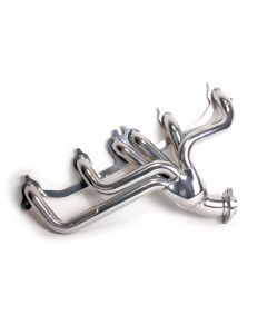 BBK 91-99 Jeep 4.0L Short Tuned Length Header Silver Ceramic - 40520