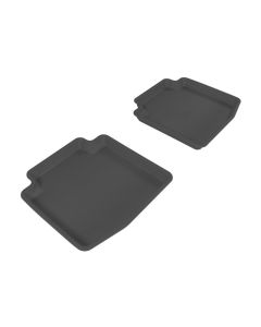 3D MAXpider 2005-2009 Buick Lacrosse Kagu 2nd Row Floormats - Black - L1BC00221509