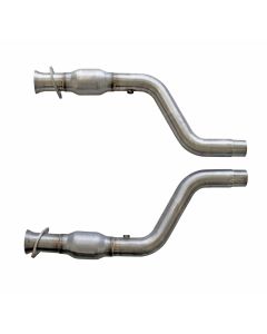 BBK 05-15 Dodge Challenger Charger Short Mid X Pipe w Catalytic Converters 2-3/4 For LT Headers - 1796