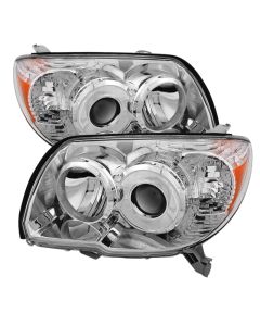 xTune Toyota 4Runner 06-09 Crystal Headlights Chrome HD-JH-T4R06-AM-C - 9023743