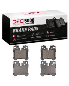 DFC 07-17 Lexus LS460 Rear 5000 Advanced Low Metallic Brake Pads - 1551-1283-00