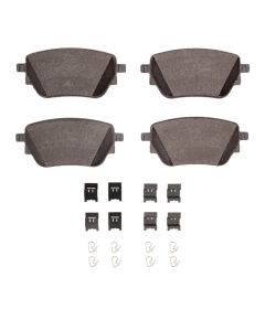 DFC 19-26 Mercedes-Benz CLA200 (Mexico) Rear 5000 Advanced Ceramic Brake Pads and Hardware Kit - 1551-2207-01