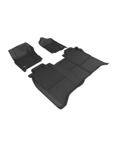 3D Maxpider 16-24 Nissan Titan Crew Cab Kagu Black R1 R2 (Without Storage Box) - L1NS08401509