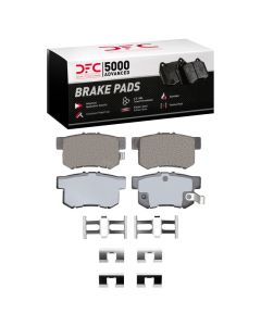 DFC 95-11 Acura RL Rear 5000 Advanced Ceramic Brake Pads and Hardware Kit - 1552-0536-01
