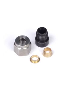Haltech 1/4in Mild Steel Weld-On Kit w/Nut & Ferrule - HT-010810
