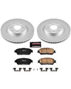 Power Stop 04-06 Lexus ES330 Front Z17 Evolution Geomet Coated Brake Kit - CRK1141