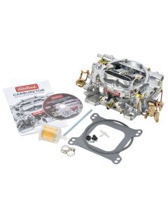Edelbrock Carburetor Performer Series 4-Barrel 500 CFM Manual Choke Satin Finish - 1404