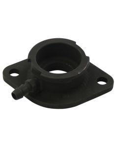 Moroso Chevrolet Bolt-On Filler Neck - Billet Aluminum - Black - 63468
