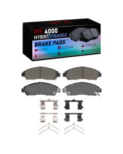 DFC 17-20 Acura MDX Front 4000 HybriDynamic Brake Pads and Hardware Kit - 4000-1723-02