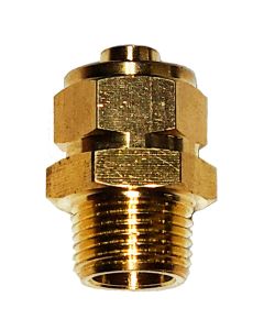 Kleinn 1/2In OD Tubing 3/8In M NPT Straight Compression Fitting - 51238