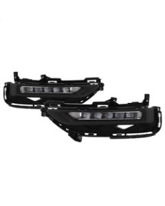 Spyder Honda Accord Coupe 2016-2017 OEM LED Fog Lights W/Switch- Clear FL-HA2016-2D-LED-C - 5083043