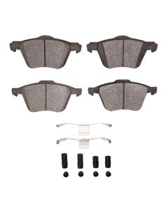 DFC 03-09 Volvo XC90/S60 Front 5000 Advanced Low Metallic Brake Pads and Hardware Kit - 1551-0979-01