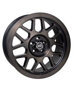 Enkei Matrix 17x8 5x100 30mm Offset 71.6mm Bore Brushed Black Wheel - 526-780-8030BB
