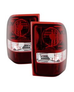 xTune Ford Ranger 01-11 OEM Style Tail Lights -Dark Red ALT-JH-FR06-OE-RSM - 9028533