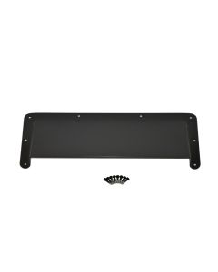 Jeep CJ/YJ Hood Vent Air Scoop - Black Powdercoat