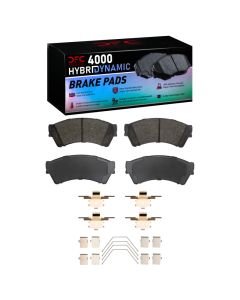 DFC 06-13 Ford Fusion Front 4000 HybriDynamic Brake Pads and Hardware Kit - 4000-1164-01