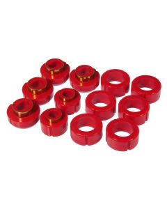 Prothane GM S-Series Body Mount - Red | 2WD/4WD Std Cab