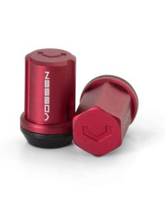 Red Vossen Lug Nuts 14x1.5 35mm Set of 4