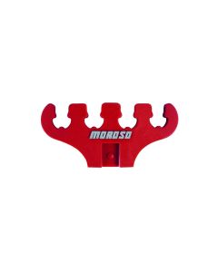Moroso Wire Loom - 7-9mm - 4 Hole - Red - 2 Per Card - 97835