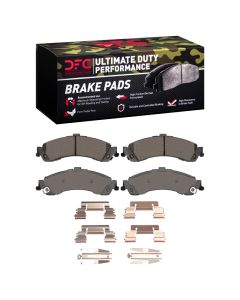 DFC 00-06 Cadillac Escalade EXT Rear Ultimate Duty Performance Brake Pads and Hardware Kit - 1400-0834-01