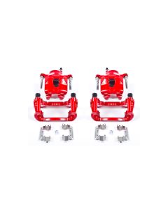 Power Stop 05-10 Scion tC Front Red Calipers w/Brackets - Pair - S2580A