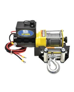 Superwinch 3000 LBS 12V DC 3/16in x 40ft Steel Rope UT3000 Winch - 1331200