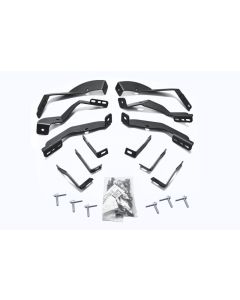 Go Rhino 15-19 Chevrolet Silverado 2500HD/3500HD Brackets for OE Xtreme Cab Length SideSteps - 6840425
