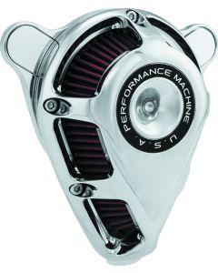 Performance Machine Jet Air Cleaner - Chrome - 0206-2112-CH