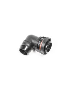 Radium Engineering 19mm Male to 90deg 3/4in Barb V2 Quick Connect Fitting - 14-0668