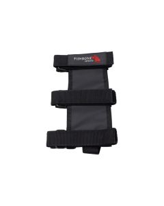 Fishbone Offroad Padded Roll Bar Black Fire Extinguisher Holder - FB55154