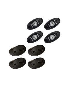 RIGID Industries Rock Light Kit Cool White Set of 4 Lights A-Series- RIGI-400203