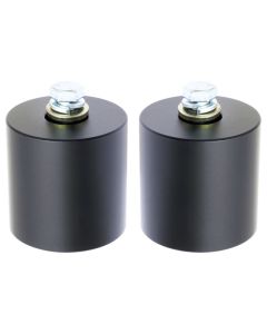 RockJock JL Bump Stop Kit Front w/ Billet Aluminum Spacers Hardware - CE-9818FBSK