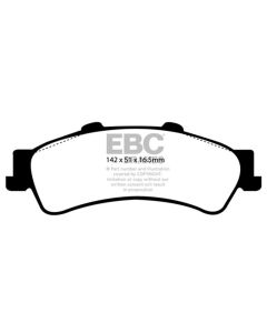 EBC 01-05 Cadillac Deville 4.6 HD Greenstuff Rear Brake Pads - DP21630