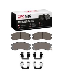 DFC 93-96 Subaru Impreza Front 5000 Advanced Ceramic Brake Pads and Hardware Kit - 1551-0470-02
