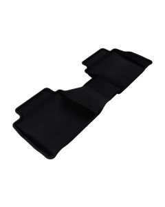 3D MAXpider 2013-2020 Ford/Lincoln Fusion/MKZ Kagu 2nd Row Floormats - Black - L1FR06021509