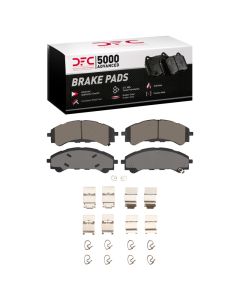 DFC 19-25 Ford Bronco Front 5000 Advanced Ceramic Brake Pads and Hardware Kit - 1551-2216-01