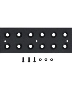 Westin Replacement service kit includes 11 inch die stamped step pad and fasteners - Black - 56-10002