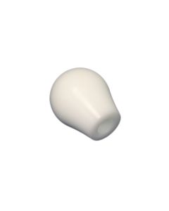 Torque Solution Delrin Tear Drop Shift Knob (White): Universal 12x1.25 - TS-UNI-108AW