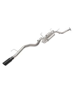 aFe 2025 Toyota 4-Runner 2.5in to 3in SS-304 Cat-Back Exhaust w/ Black Tip - 49-36080-B