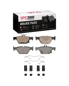 DFC 15-25 Subaru Ascent Rear 5000 Advanced Ceramic Brake Pads and Hardware Kit - 1551-1808-01
