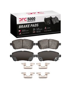 DFC 11-17 Mazda 2 (Mexico) Front 5000 Advanced Ceramic Brake Pads and Hardware Kit - 1551-1454-11