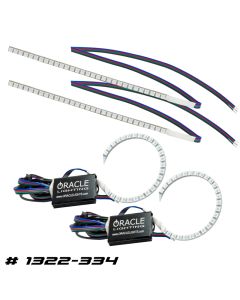 Oracle 15-17 Ford Focus RS/ST DRL Upgrade w/ Halo Kit - ColorSHIFT w/o Controller - 1322-334