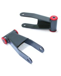 MaxTrac 1in Rear Lowering Shackles for Chevy HD 2011-2018