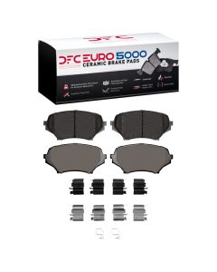 DFC 06-15 Mazda MX-5 Miata Front Euro 5000 Ceramic Brake Pads and Hardware Kit - 1600-1179-01