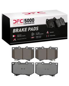 DFC 00-02 Toyota Sequoia Front 5000 Advanced Ceramic Brake Pads - 1551-0812-00