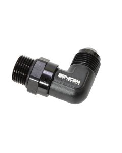 Snow Performance 10 ORB to -12 AN 90 Degree Swivel Fitting (Black) - SNF-61012