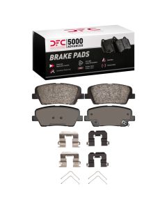 DFC 07-22 Genesis G70 Rear 5000 Advanced Ceramic Brake Pads and Hardware Kit - 1551-1816-04